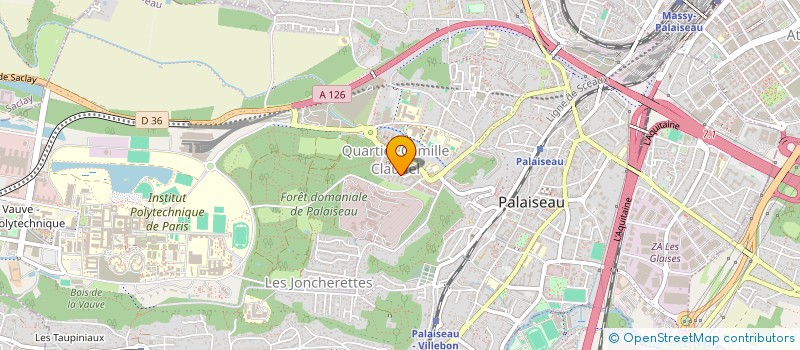 localisation de l'entreprise LOGIKLAR à PALAISEAU