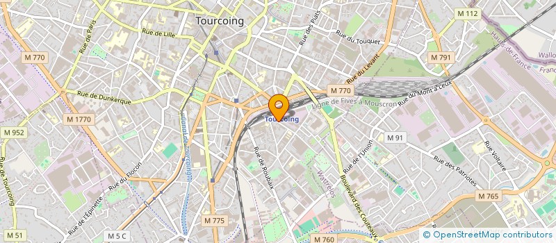 localisation de l'entreprise LOGIKOM à TOURCOING