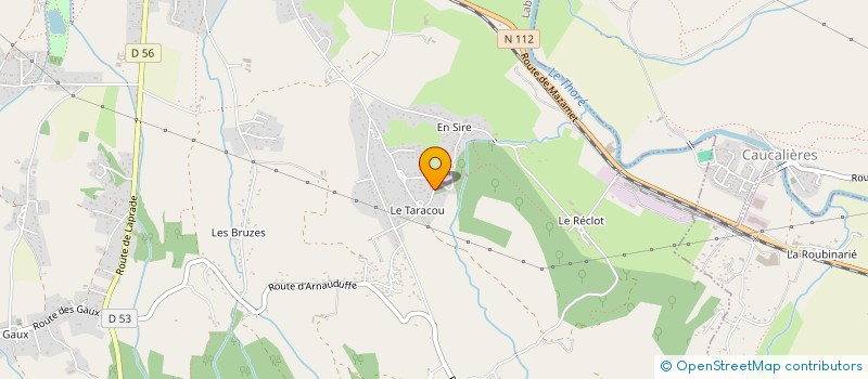 localisation de l'entreprise LOGILARIO  LABRUGUIERE