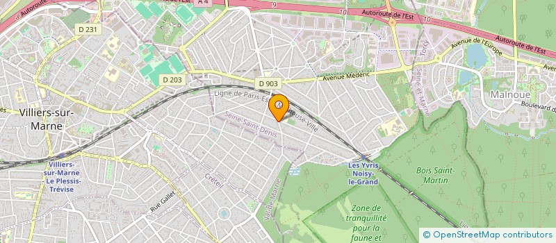localisation de l'entreprise LOGILEX  NOISY-LE-GRAND