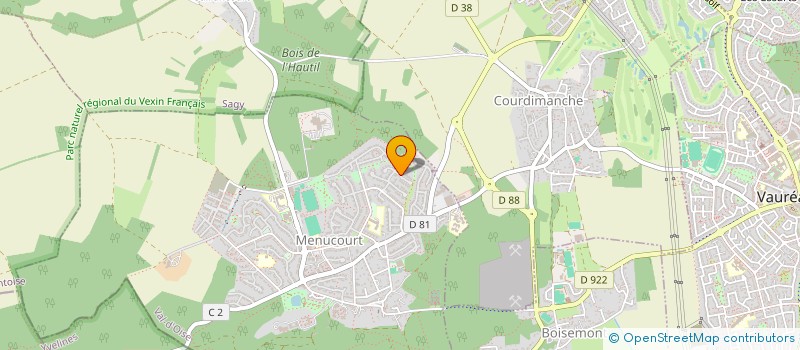 localisation de l'entreprise LOGILINK  MENUCOURT