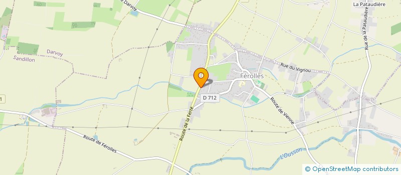 localisation de l'entreprise LOGILOIRE à JARGEAU