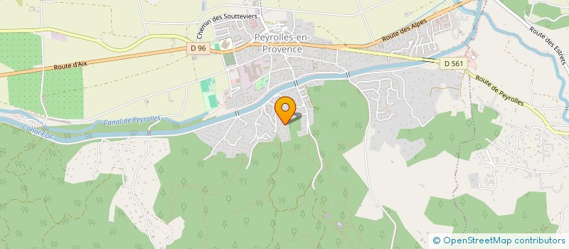 localisation de l'entreprise LOGIMAP à PEYROLLES-EN-PROVENCE