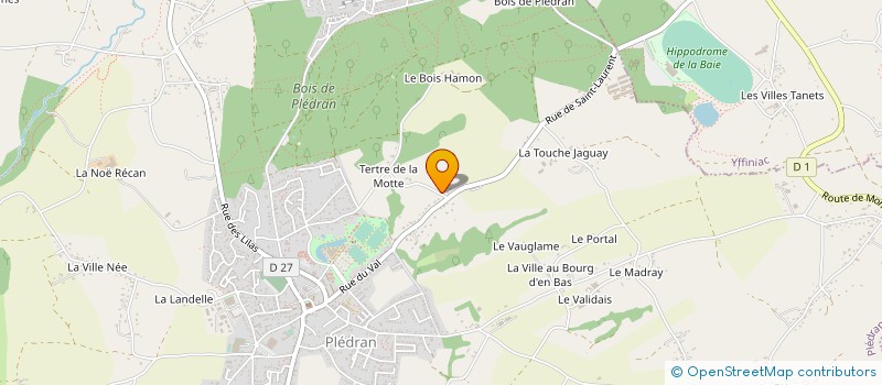 localisation de l'entreprise LOGIMELE  PLEDRAN