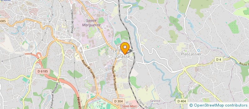 localisation de l'entreprise LOGIMESS à GRASSE