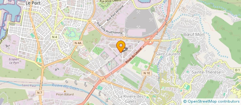 localisation de l'entreprise LOGIMMO à LE PORT