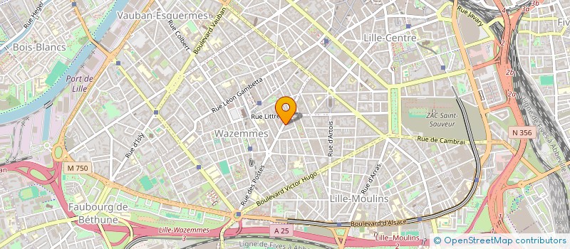 localisation de l'entreprise LOGIMMO NORD à LILLE