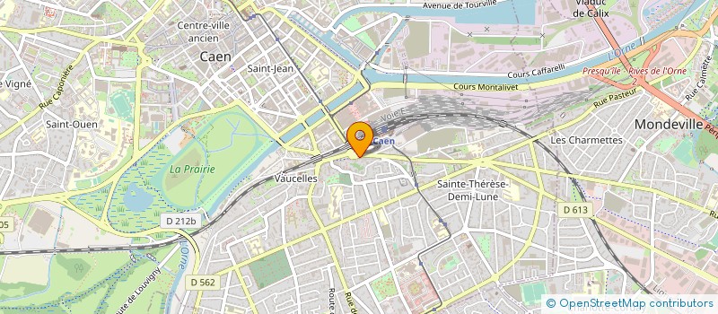localisation de l'entreprise LOGIMU à CAEN