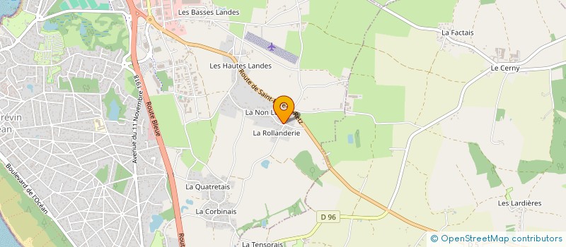 localisation de l'entreprise LOGIOU ELEC à SAINT-BREVIN-LES-PINS