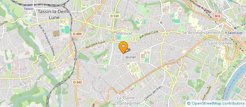 localisation de l'entreprise LOGIPRO  LYON