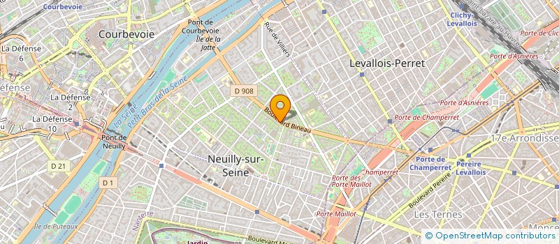 localisation de l'entreprise LOGIPROM IMMOBILIER à NEUILLY-SUR-SEINE