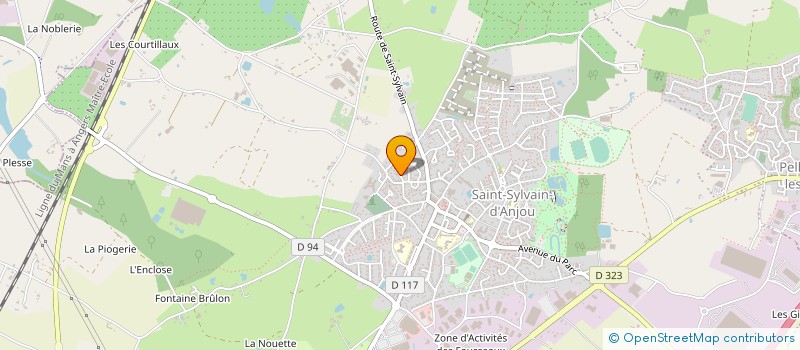 localisation de l'entreprise LOGIQUE  VERRIERES-EN-ANJOU