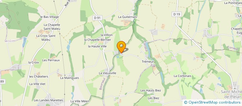 localisation de l'entreprise LOGIQUE DE CLOWN  PLUDUNO