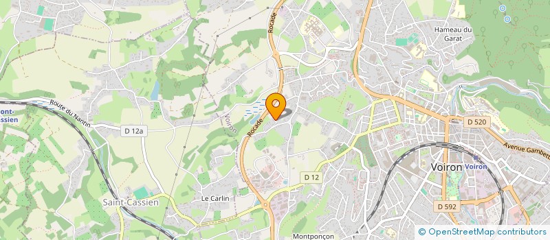 localisation de l'entreprise LOGIQUE PATRIMOINE à VOIRON