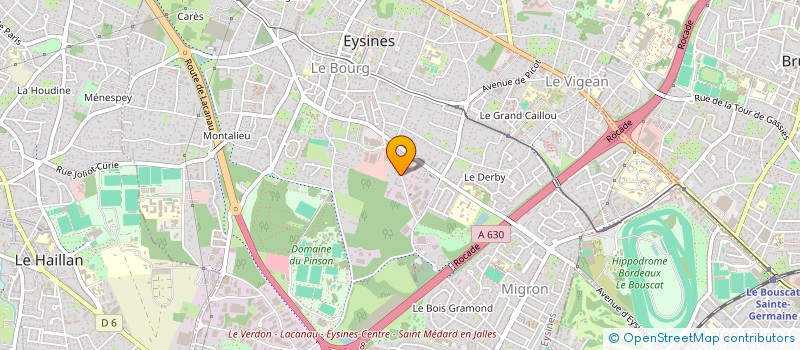 localisation de l'entreprise LOGIREA à EYSINES