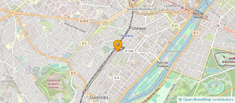 localisation de l'entreprise LOGIREP LOGISTIC  SURESNES