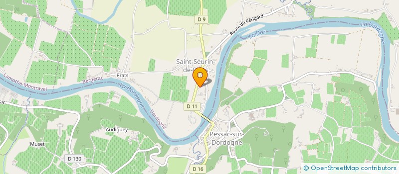 localisation de l'entreprise LOGIRIS AQUITAINE à MONTCARET
