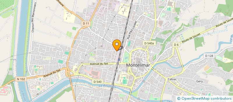 localisation de l'entreprise LOGIS ASSISTANCE à MONTELIMAR