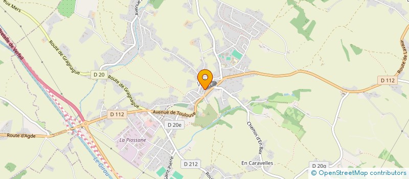 localisation de l'entreprise LOGIS C.M  VERFEIL