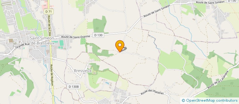 localisation de l'entreprise LOGIS CIEL  SAINT-SIMEON-DE-BRESSIEUX