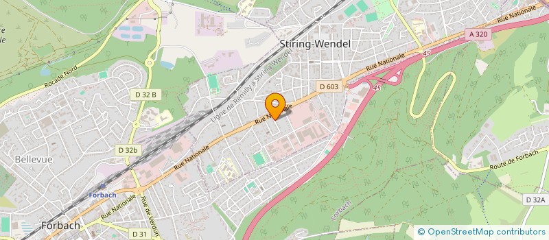 localisation de l'entreprise LOGIS & CO  STIRING-WENDEL