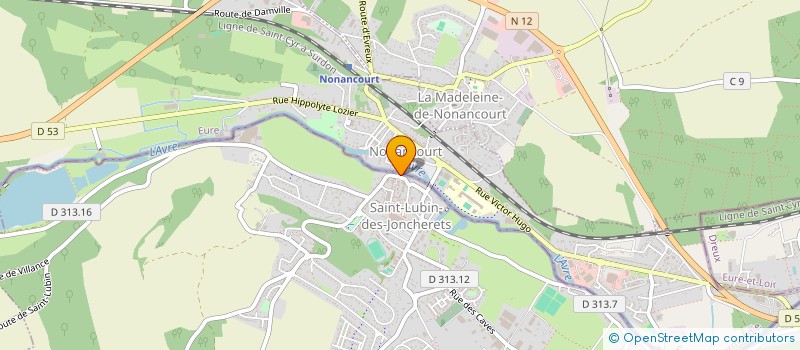 localisation de l'entreprise LOGIS COMBLES à SAINT-LUBIN-DES-JONCHERETS