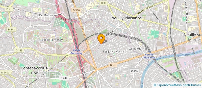 localisation de l'entreprise LOGIS CONFORT  LE PERREUX-SUR-MARNE