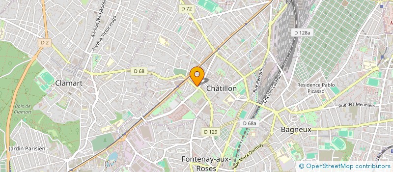 localisation de l'entreprise LOGIS CONSEIL CHATILLON à CHATILLON