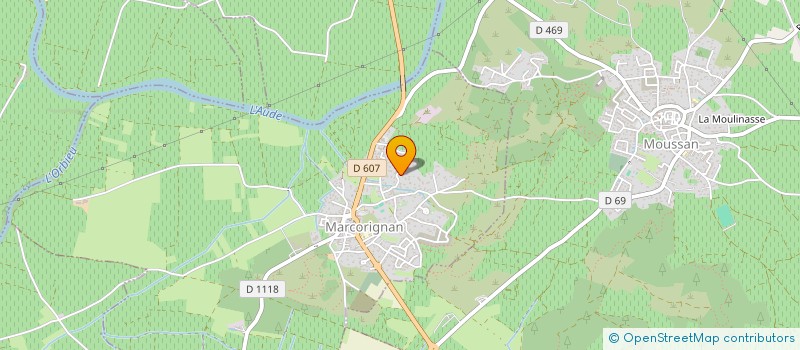 localisation de l'entreprise LOGIS D'OC IMMO  MARCORIGNAN