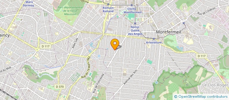 localisation de l'entreprise LOGIS D'ORAN à MONTFERMEIL