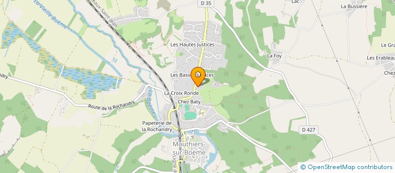 localisation de l'entreprise LOGIS DE BOURNET à MOUTHIERS-SUR-BOEME
