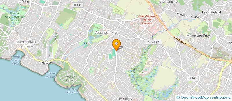 localisation de l'entreprise LOGIS DE MELISANDRE  VAUX-SUR-MER