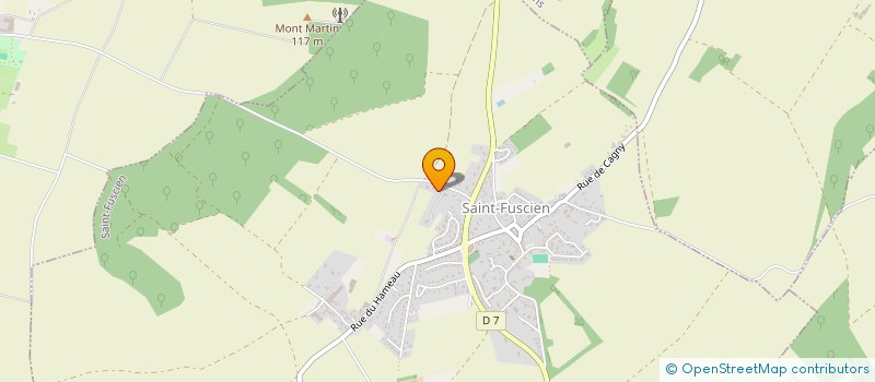localisation de l'entreprise LOGIS DE POULAINVILLE à SAINT-FUSCIEN