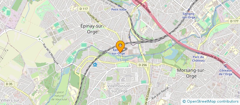 localisation de l'entreprise LOGIS DES ARTS à VILLEMOISSON-SUR-ORGE
