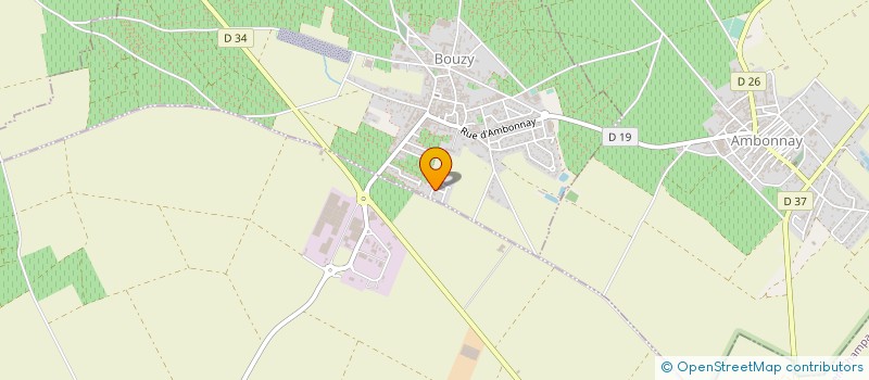 localisation de l'entreprise LOGIS DES GRANDS CRUS  BOUZY