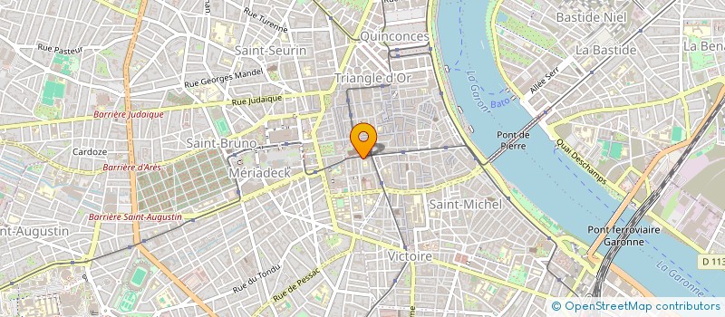 localisation de l'entreprise LOGIS DU BONHEUR  BORDEAUX