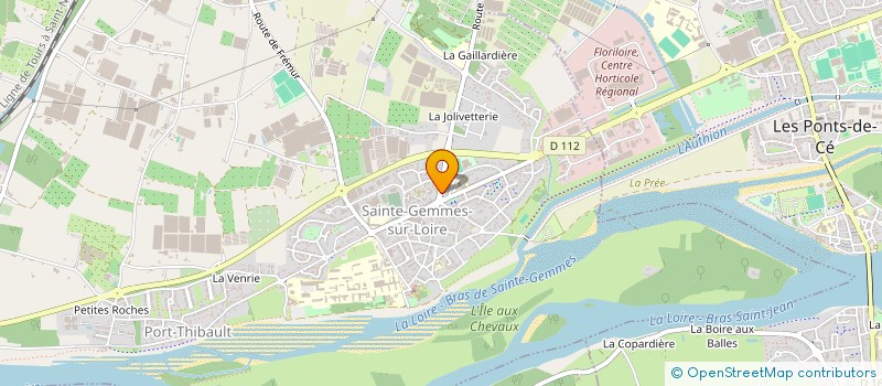 localisation de l'entreprise LOGIS DU HAUT PRESSOIR  SAINTE-GEMMES-SUR-LOIRE