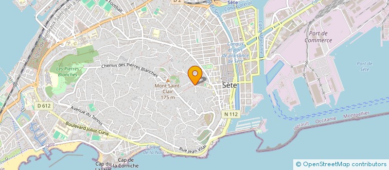 localisation de l'entreprise LOGIS DU MAS à SETE