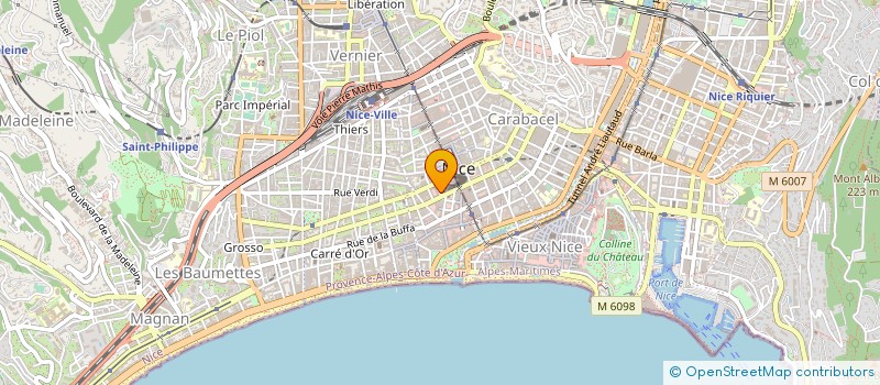 localisation de l'entreprise LOGIS DU PIN à NICE