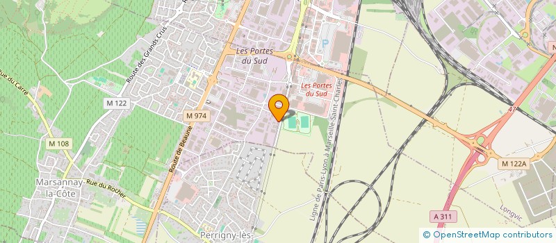 localisation de l'entreprise LOGIS ECO IMMOBILIER à MARSANNAY LA COTE