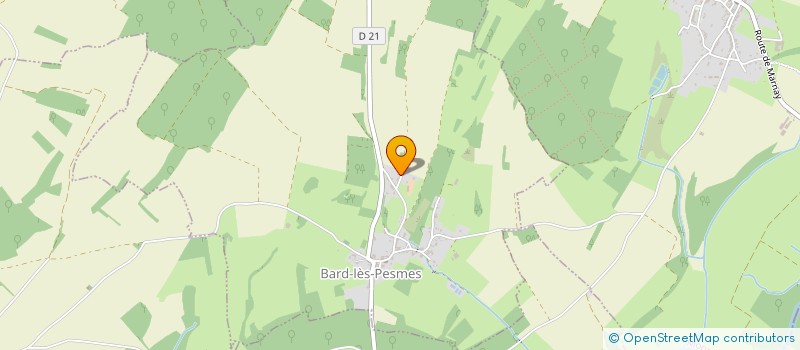 localisation de l'entreprise LOGIS-EST  BARD-LES-PESMES