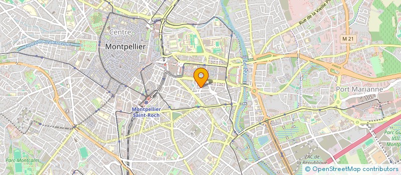 localisation de l'entreprise LOGIS ET PATRIMOINE à MONTPELLIER