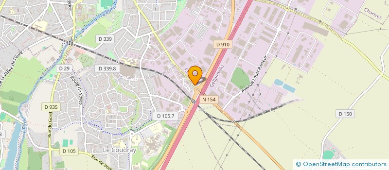 localisation de l'entreprise LOGIS FRANCE à CHARTRES