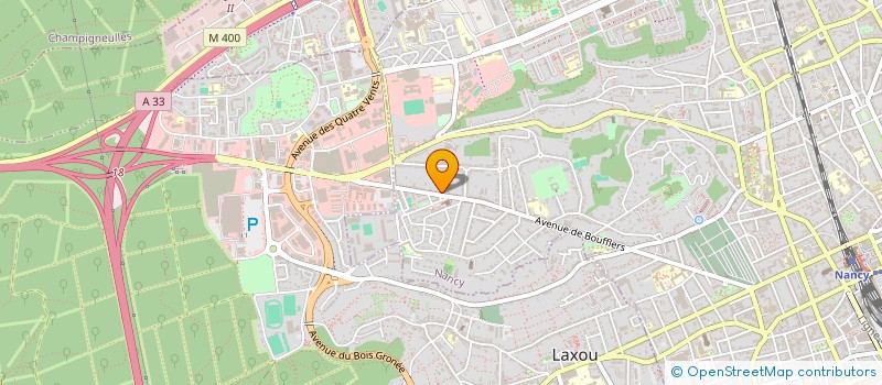 localisation de l'entreprise LOGIS FRANCE ENTREPRISES à NANCY