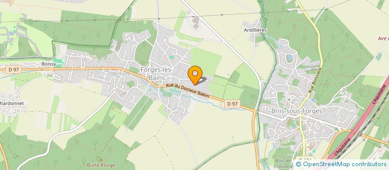 localisation de l'entreprise LOGIS MODERNE  FORGES-LES-BAINS