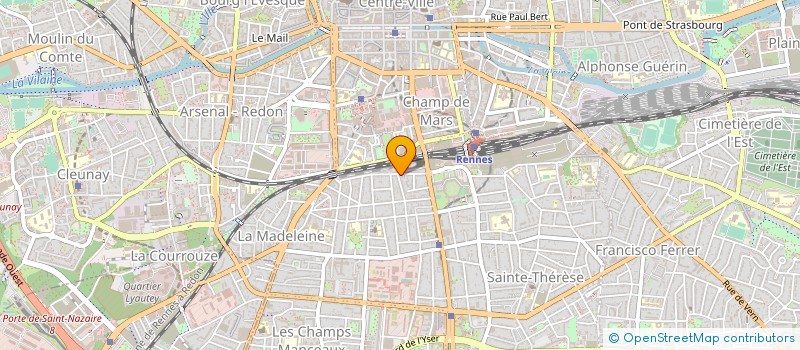 localisation de l'entreprise LOGIS OUEST  RENNES