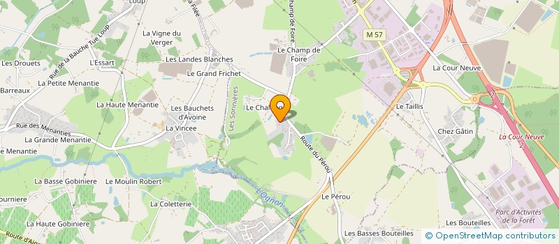 localisation de l'entreprise LOGIS PER'BERGER  LES SORINIERES