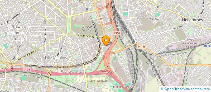 localisation de l'entreprise LOGIS POUR TOUS  LILLE