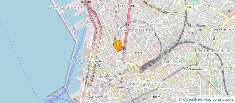 localisation de l'entreprise LOGIS PROJETS  MARSEILLE