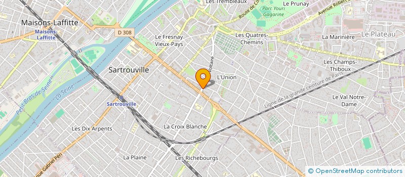 localisation de l'entreprise LOGIS RENOV à SARTROUVILLE